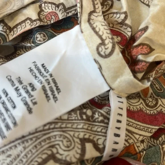 POTTERY BARN EUC KING DUVET